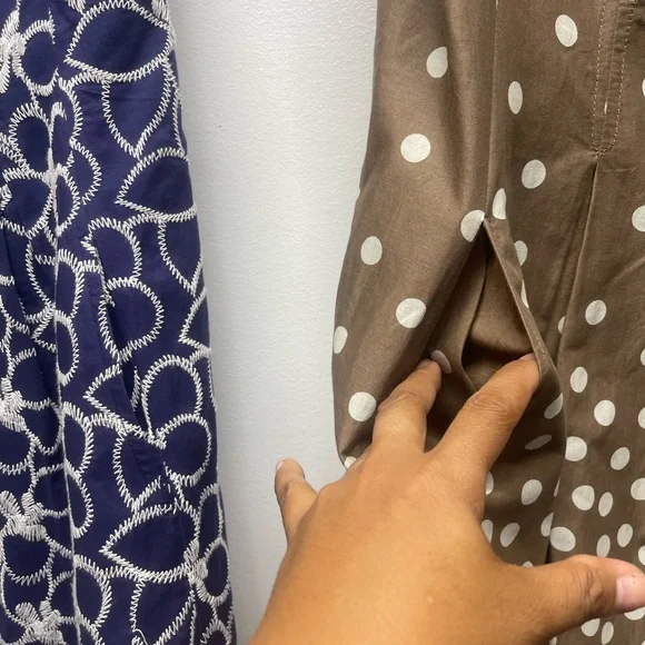 2 NINE WEST DRESSES LIKE NEW 💯 %Cotton 1A-19a - Picture 9 of 14